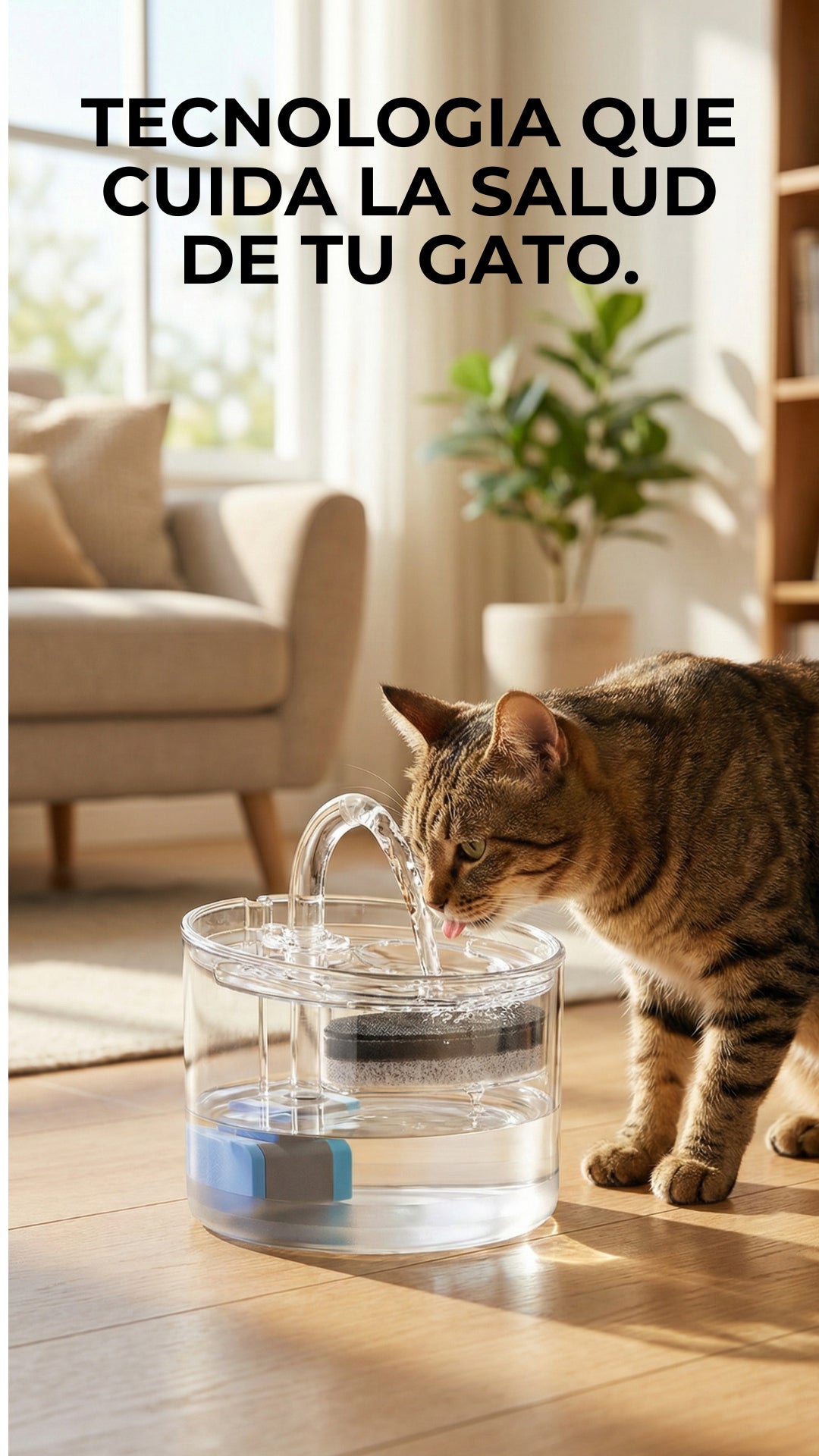 Fuente de Agua Inteligente – Agua fresca todo el día